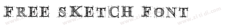 FREE SKETCH FONT字体转换